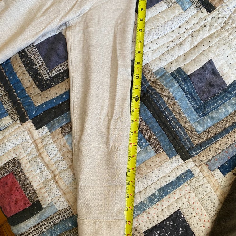 Mango Man Slim Fit Herringbone Pattern Button Dow… - image 5